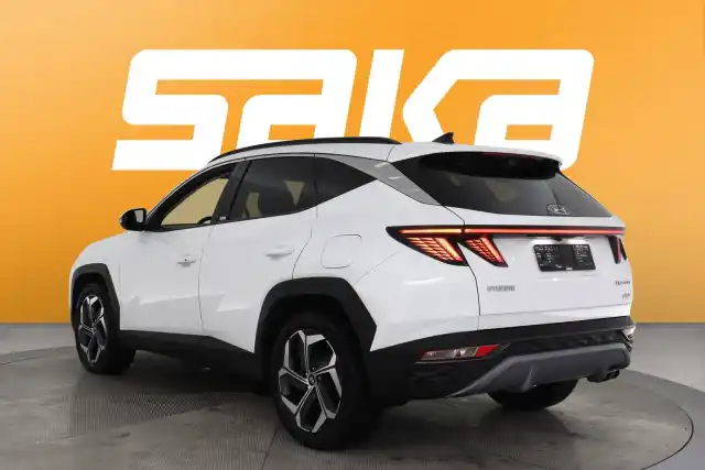 Valkoinen Maastoauto, Hyundai Tucson – VAR-22144