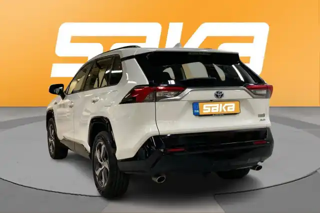 Valkoinen Maastoauto, Toyota RAV4 Plug-in – VAR-23060