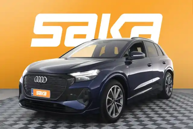 Sininen Maastoauto, Audi Q4 e-tron – VAR-23097