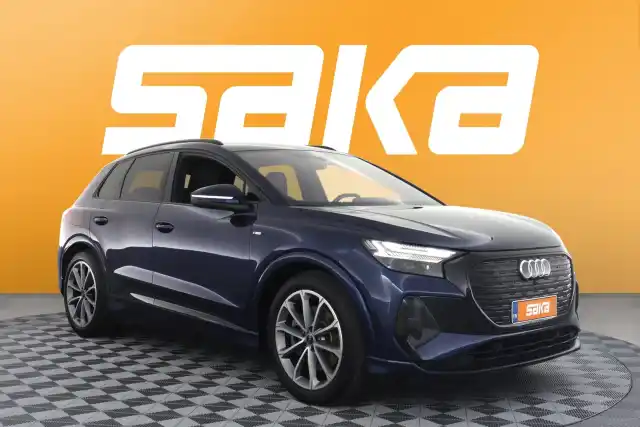 Sininen Maastoauto, Audi Q4 e-tron – VAR-23097