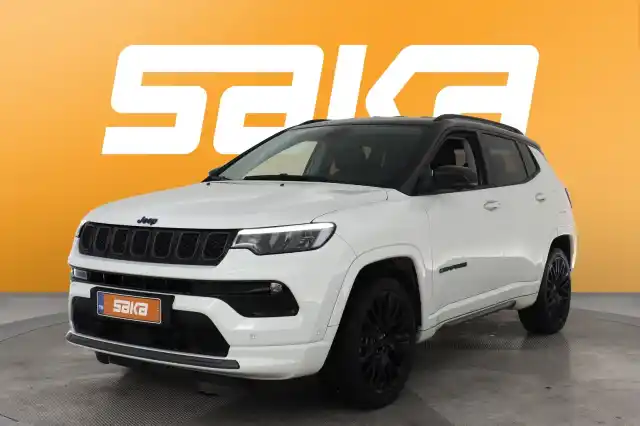 Valkoinen Maastoauto, Jeep Compass – VAR-23231