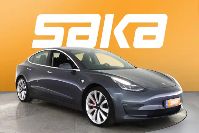 Harmaa Sedan, Tesla Model 3 – VAR-23233