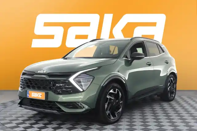Vihreä Maastoauto, Kia Sportage – VAR-23467