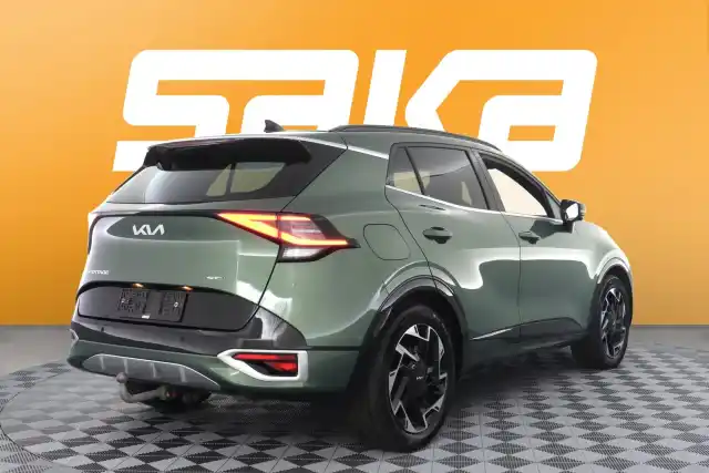 Vihreä Maastoauto, Kia Sportage – VAR-23467
