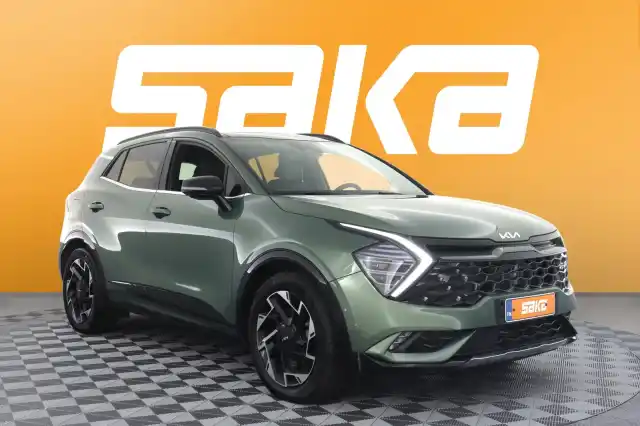 Vihreä Maastoauto, Kia Sportage – VAR-23467