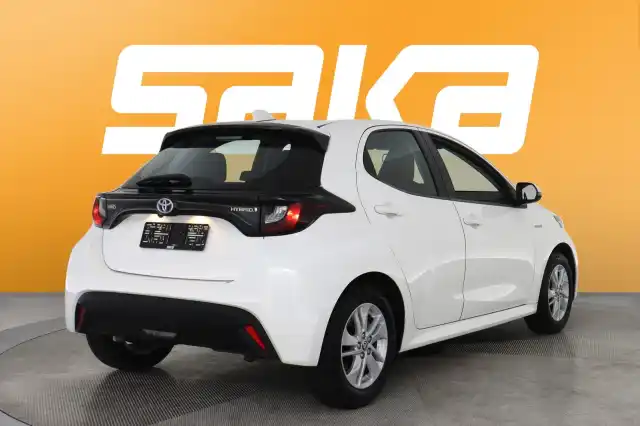 Valkoinen Viistoperä, Toyota Yaris – VAR-24552