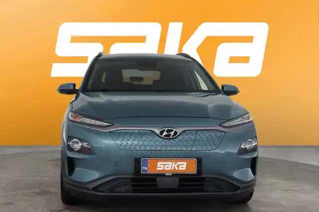 Sininen Maastoauto, Hyundai KONA ELECTRIC – VAR-24738