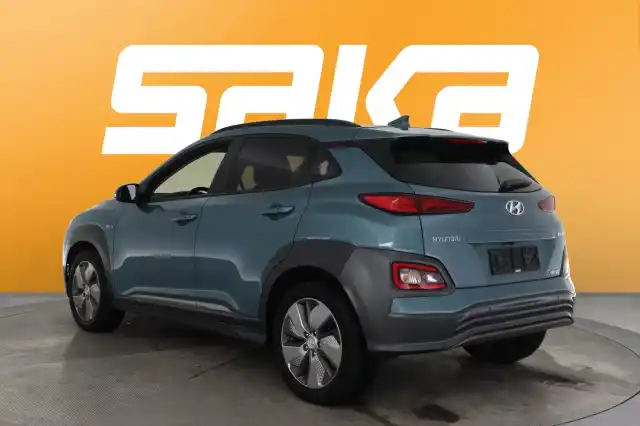 Sininen Maastoauto, Hyundai KONA ELECTRIC – VAR-24738