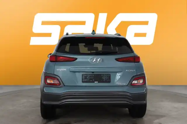 Sininen Maastoauto, Hyundai KONA ELECTRIC – VAR-24738