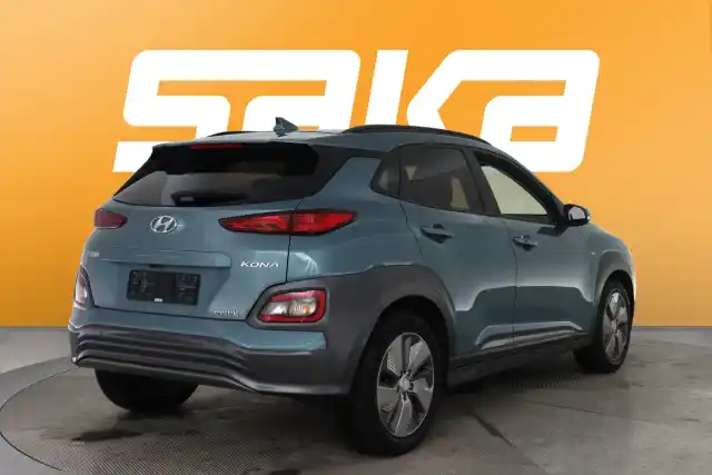 Sininen Maastoauto, Hyundai KONA ELECTRIC – VAR-24738