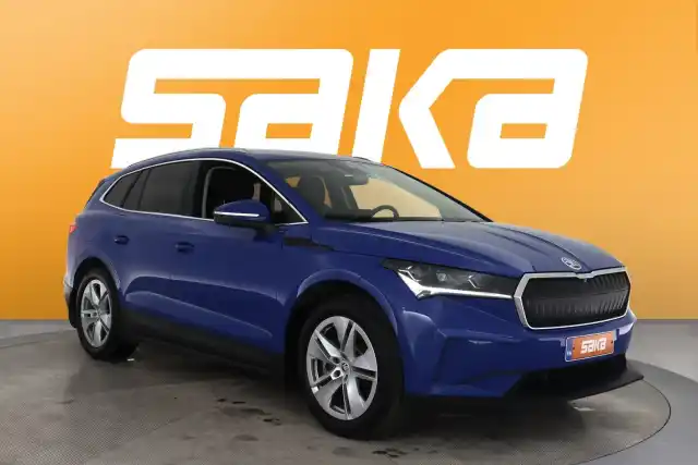 Sininen Maastoauto, Skoda Enyaq – VAR-25863