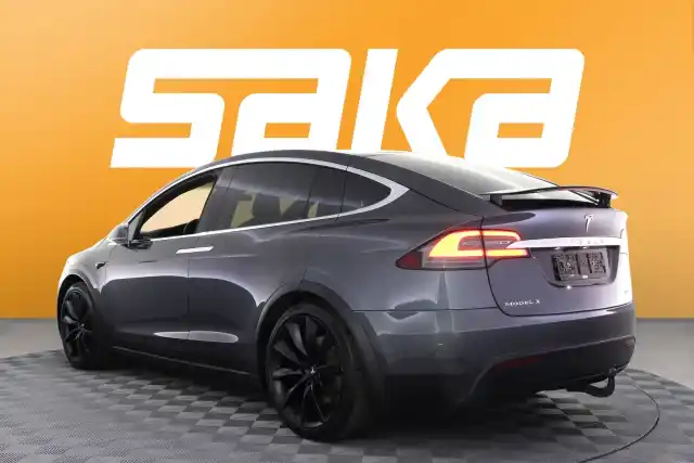 Harmaa Maastoauto, Tesla Model X – VAR-26496