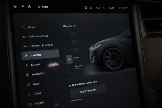 Harmaa Maastoauto, Tesla Model X – VAR-26496
