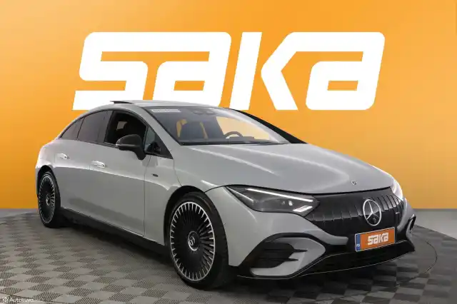 Harmaa Sedan, Mercedes-Benz EQE – VAR-26900