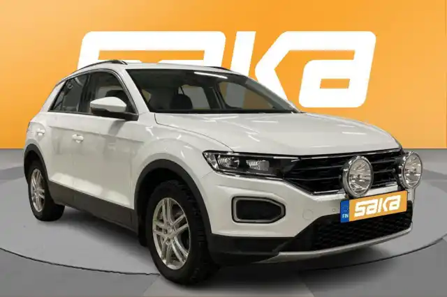 Valkoinen Maastoauto, Volkswagen T-Roc – VAR-26939