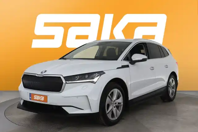 Valkoinen Maastoauto, Skoda Enyaq – VAR-27295