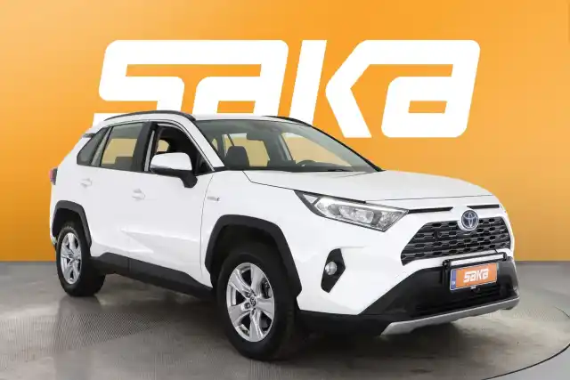 Valkoinen Maastoauto, Toyota RAV4 – VAR-28351