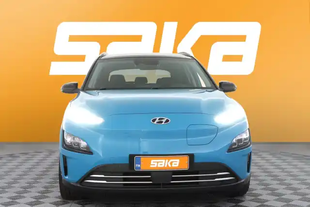 Sininen Maastoauto, Hyundai KONA – VAR-28844