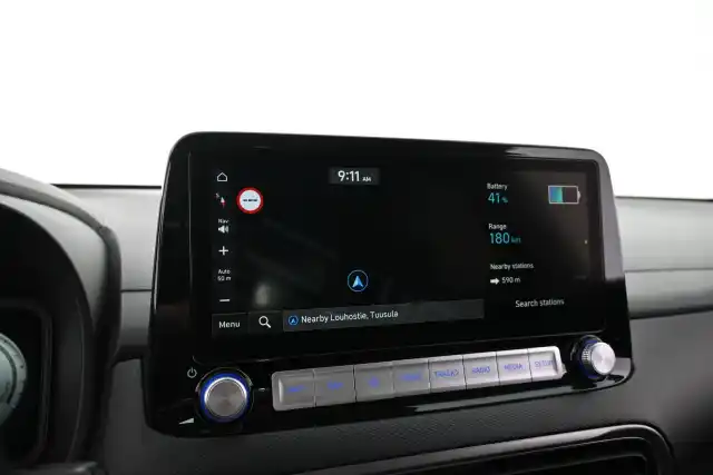 Sininen Maastoauto, Hyundai KONA – VAR-28844