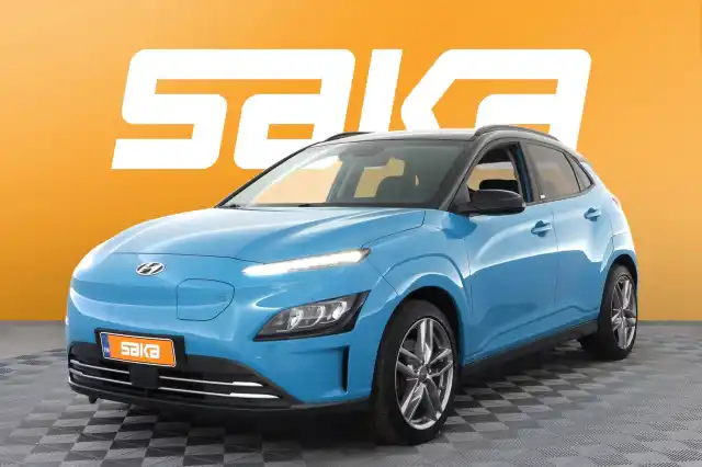 Sininen Maastoauto, Hyundai KONA – VAR-28844