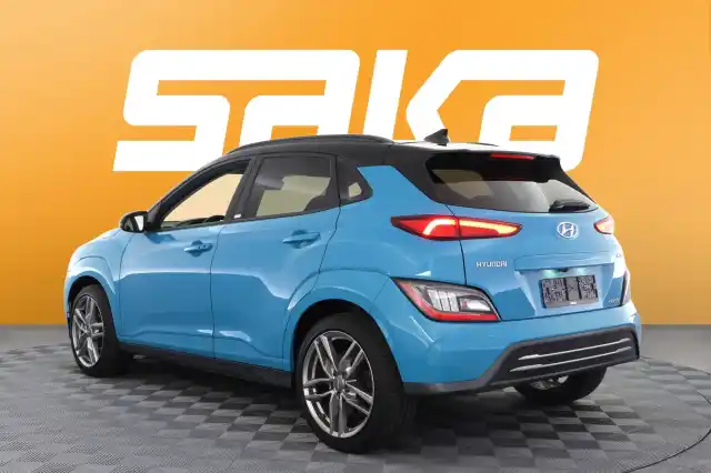 Sininen Maastoauto, Hyundai KONA – VAR-28844