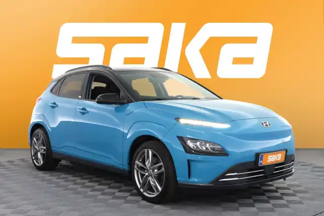 Sininen Maastoauto, Hyundai KONA – VAR-28844
