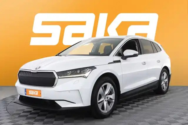 Valkoinen Maastoauto, Skoda Enyaq – VAR-29100
