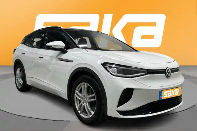 Valkoinen Maastoauto, Volkswagen ID.4 – VAR-30557