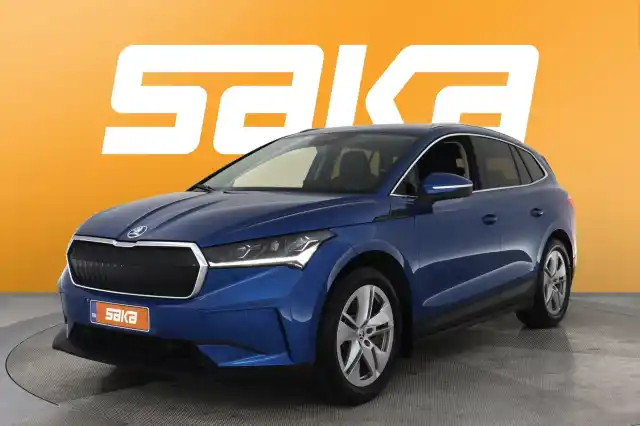 Sininen Maastoauto, Skoda Enyaq – VAR-31116