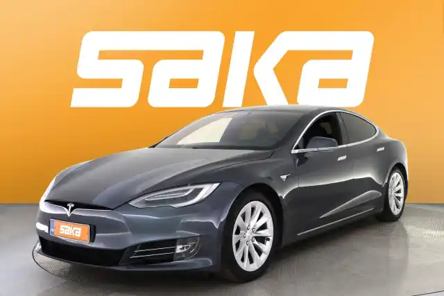 Harmaa Sedan, Tesla Model S – VAR-31554