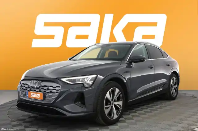 Harmaa Maastoauto, Audi Q8 e-tron – VAR-32561