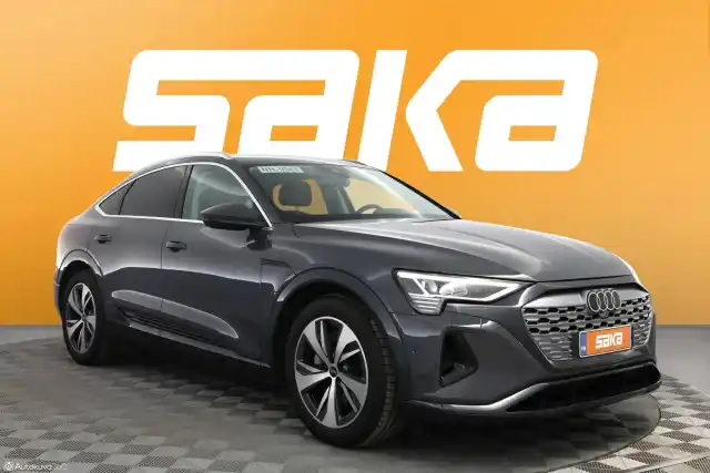 Harmaa Maastoauto, Audi Q8 e-tron – VAR-32561