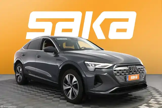 Harmaa Maastoauto, Audi Q8 e-tron – VAR-32561