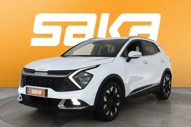 Valkoinen Maastoauto, Kia Sportage – VAR-32675