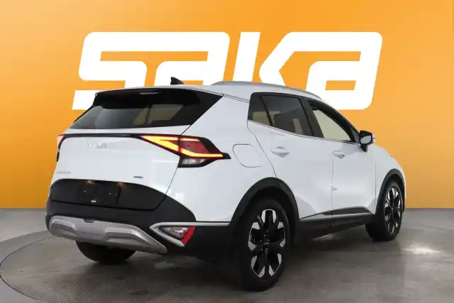 Valkoinen Maastoauto, Kia Sportage – VAR-32675