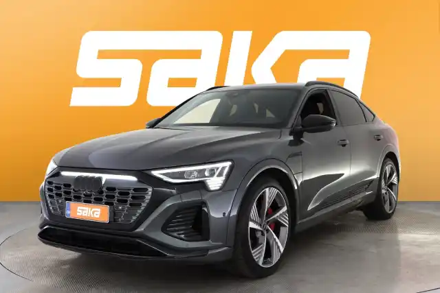 Harmaa Maastoauto, Audi Q8 e-tron – VAR-33074