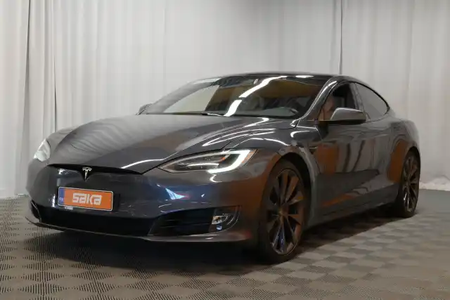 Harmaa Sedan, Tesla Model S – VAR-33354