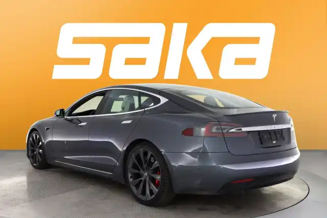 Harmaa Sedan, Tesla Model S – VAR-33354