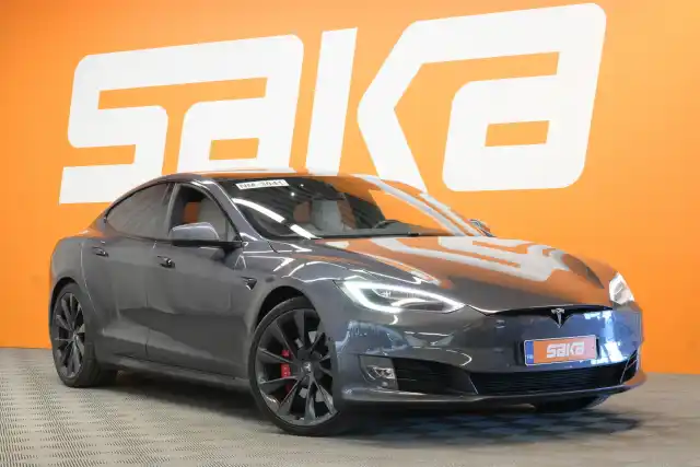 Harmaa Sedan, Tesla Model S – VAR-33354