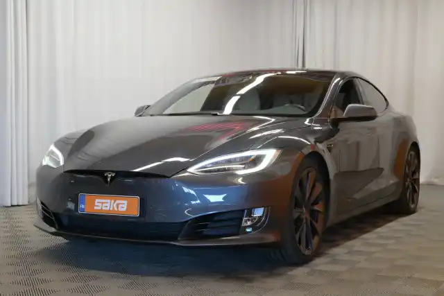 Harmaa Sedan, Tesla Model S – VAR-33354