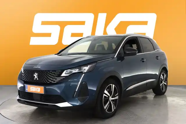 Sininen Maastoauto, Peugeot 3008 – VAR-33845