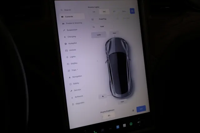Harmaa Sedan, Tesla Model S – VAR-34924
