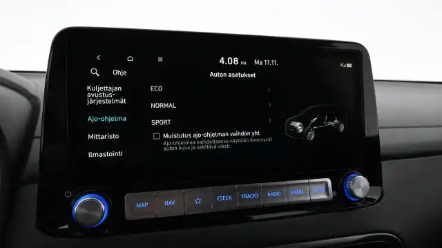 Valkoinen Maastoauto, Hyundai KONA – VAR-35436