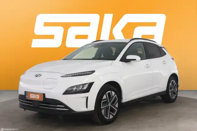 Valkoinen Maastoauto, Hyundai KONA – VAR-35436