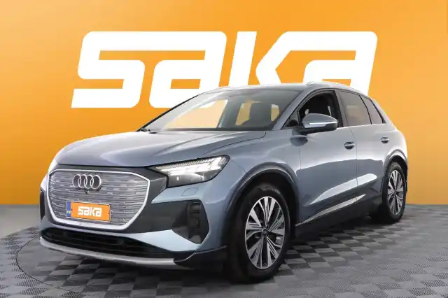 Sininen Maastoauto, Audi Q4 e-tron – VAR-35983