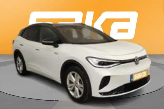 Valkoinen Maastoauto, Volkswagen ID.4 – VAR-36396