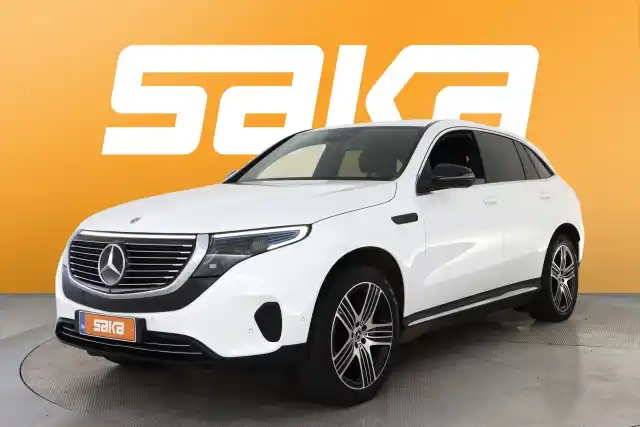 Valkoinen Maastoauto, Mercedes-Benz EQC – VAR-36716