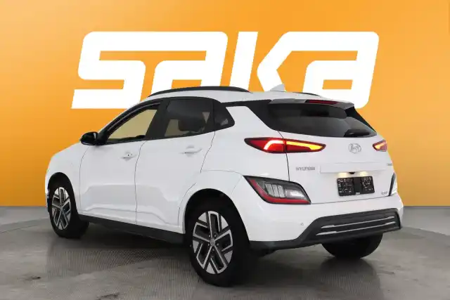 Valkoinen Maastoauto, Hyundai KONA ELECTRIC – VAR-36716