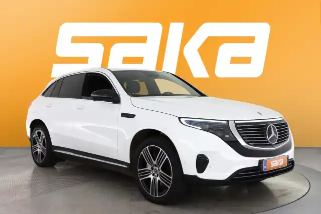 Valkoinen Maastoauto, Mercedes-Benz EQC – VAR-36716