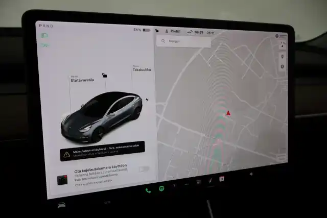 Harmaa Sedan, Tesla Model 3 – VAR-36816
